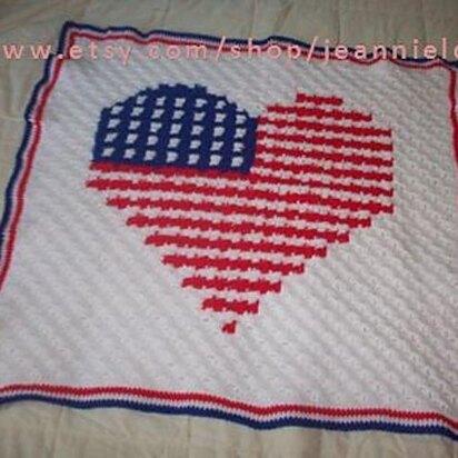 Patriotic Heart C2C