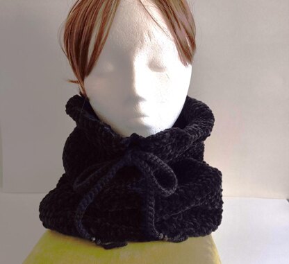 Celestial Drawstring Cowl