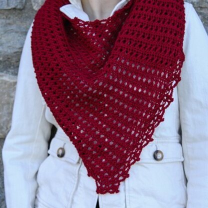 40th Anniversary 15 College Park Shawl - Crochet Pattern for Women in Valley Yarns Charlemont