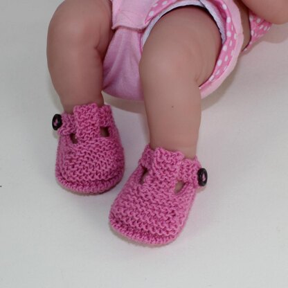 Preemie Baby T Bar Sandals