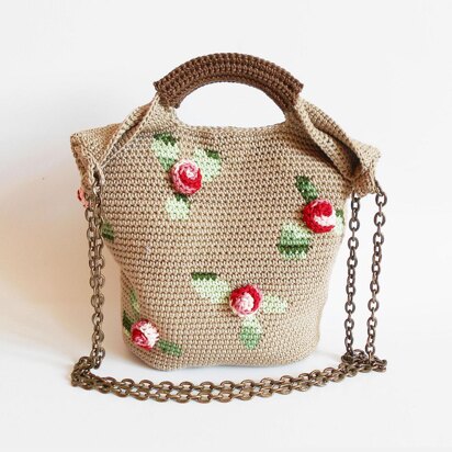 3D Roses Bag