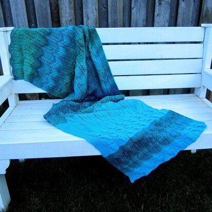 Opulence Shawl - knitting pattern