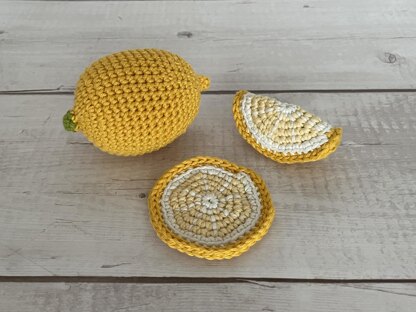 Lemon Amigurumi 3 Ways