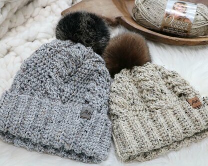 Rustic Cabled Toque