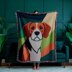 Beagle Hunting Dog C2C Crochet Blanket Pattern