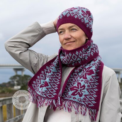 Star leaf Mosaic Hat