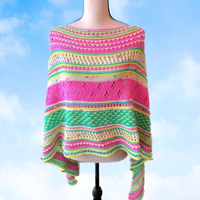 Barbie Chic Shawl - knitting pattern
