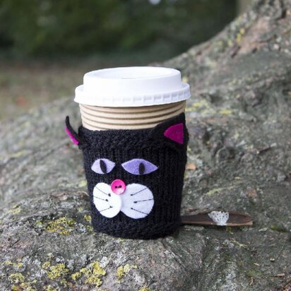 Black Cat Cup Cosy