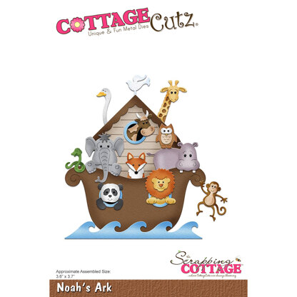 CottageCutz Dies - Noah's Ark 3.6"X3.7"