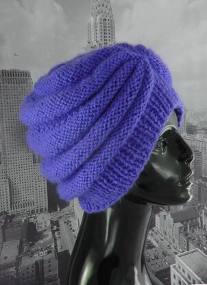 Chunky Beehive Turban Hat