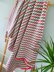 Candy Cane Striped Blanket
