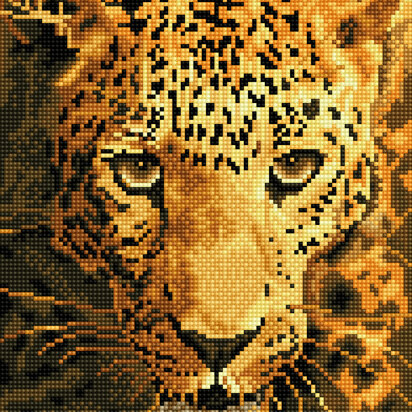 Diamond Dotz Jaguar Prowl Diamond Painting Kit