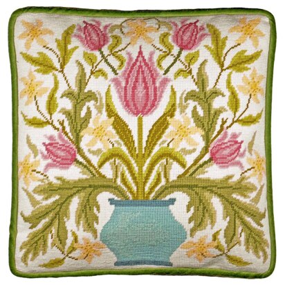 Bothy Threads Vase of Tulips Tapestry Kit - 35.5 x 35.5cm