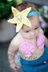 Mermaid Headband with Starfish or Anemone Flower