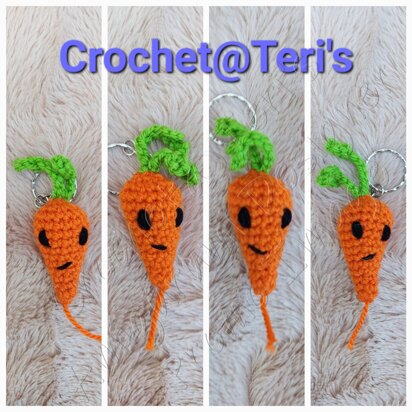 Carrot Keychains