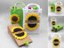Sunflower gift bag in 3 versions - easy & versatile even for beginners