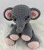 Meet Our Adorable Ellie the Elephant Amigurumi Pattern – Available in English and Portuguese