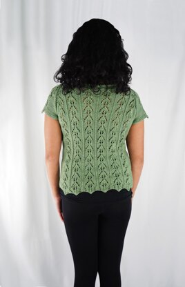 Little Summer Raglan in Cascade Yarns Noble Cotton - DK660 - Downloadable PDF