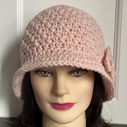 Seed Stitch Cloche Hat