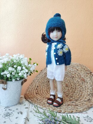 Daisy cardigan for Paola Reina