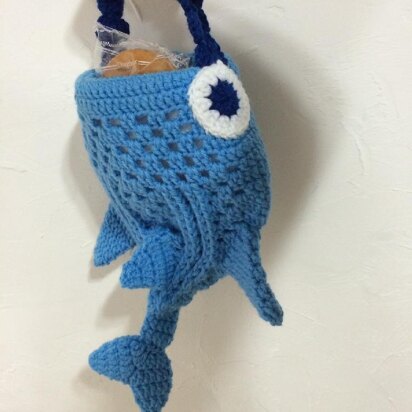 Whale Shark mini Tote Bag Crochet Pattern