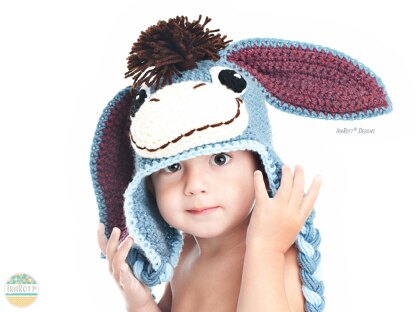 Funky Donkey Hat with Tail