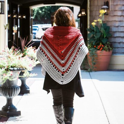 Woodward Hoodie Shawl