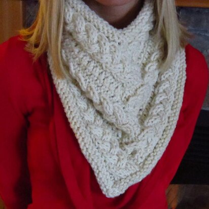 V-neck Cowl