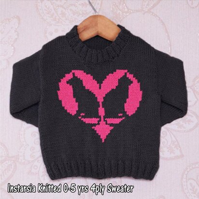 Intarsia - Heart of Cats - Chart Only