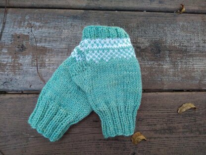 Homecoming Fingerless Mitts