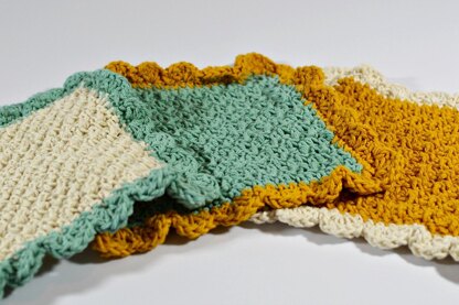 Scalloped Edge Dishcloth