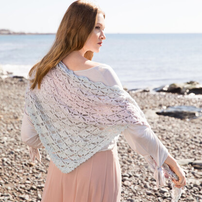 Lana Grossa 08 Crochet Triangular Shawl in Gomitolo Puno PDF