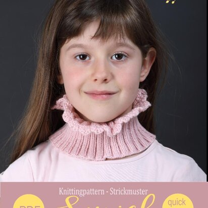 Saniel - Neckwarmer / Nackenwärmer - knitting pattern