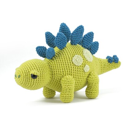 Toby the Stegosaurus Dino Toy Amigurumi