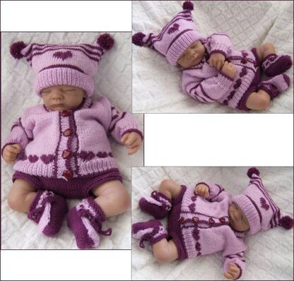 Keira Baby Knitting Pattern