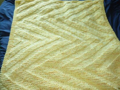 Susan's Zig Zag or Chevron Blanket