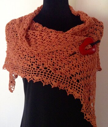 Chilli Pepper scarf / shawl