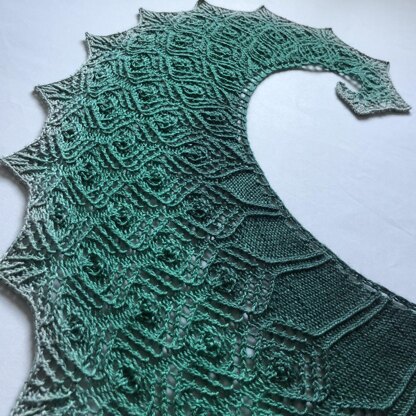 Snow Melt Shawl