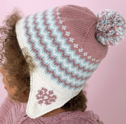 Cozy Hat Pdf Knitting Pattern 2-6 years Boys Girls Winter Hat