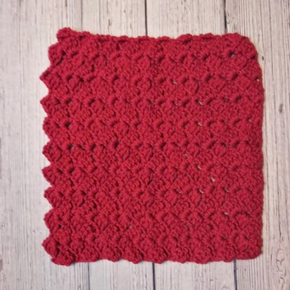 Tulip Stitch Washcloth