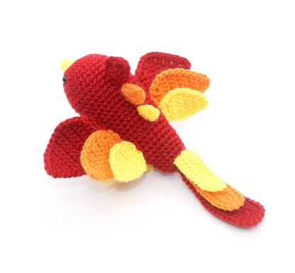 Phoenix Bird Crochet Pattern