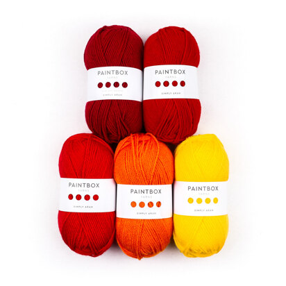 Paintbox Yarns Simply Aran 5 Ball Color Pack