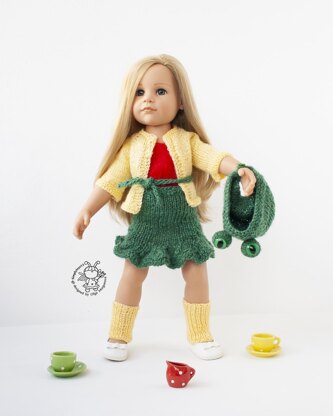 Outfit Frogling for doll 18in