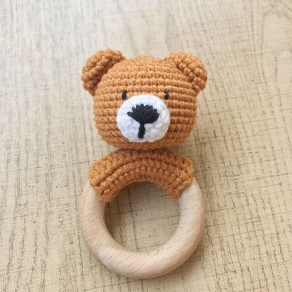 Crochet Patterns,Crochet Teddy Bear,Crochet Rattle Pattern,Crochet Teething Ring,Crochet Animals,Crochet Newborn Toys