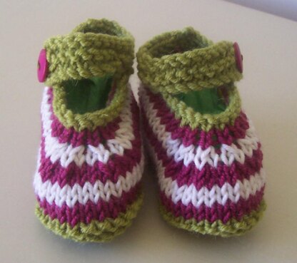 Stripe Baby Shoes