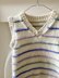 Chunky Striped V Neck Vest