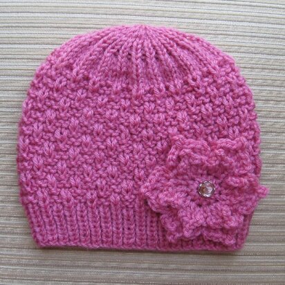 Slip Stitch Weave Hat