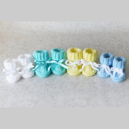 Sweetest Ever Preemie Baby Booties