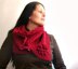 Burgundy Buttoned Up Cowl