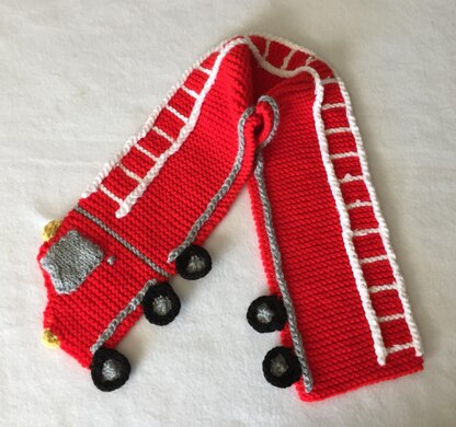 Fire Truck Neck Scarf